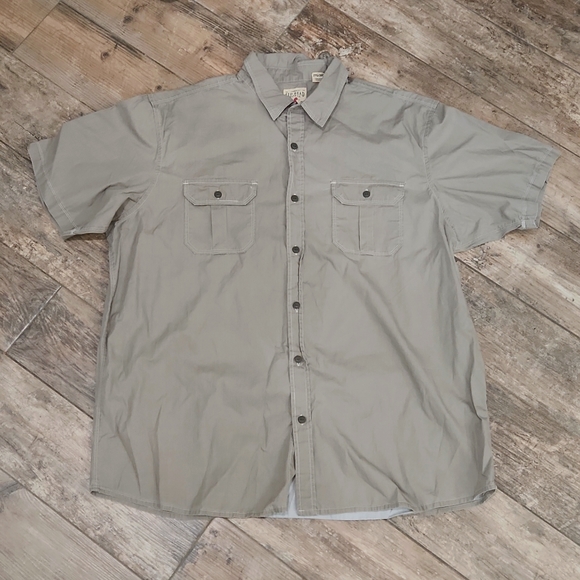 RedHead Other - Red Head Shirt Canvas Workwear Short Sleeve